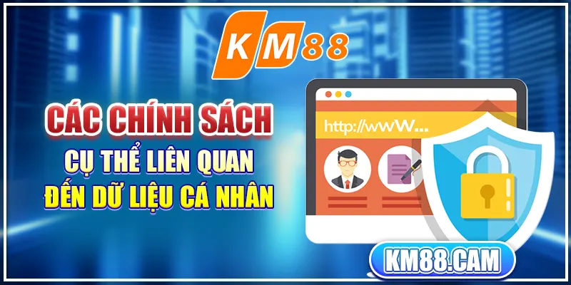 Các chính sách cụ thể liên quan đến dữ liệu cá nhân