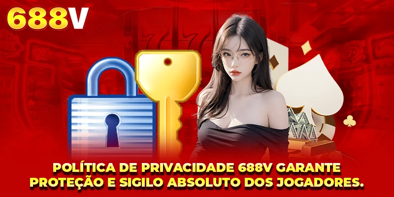 Política de Privacidade 688V garante proteção e sigilo absoluto dos jogadores
